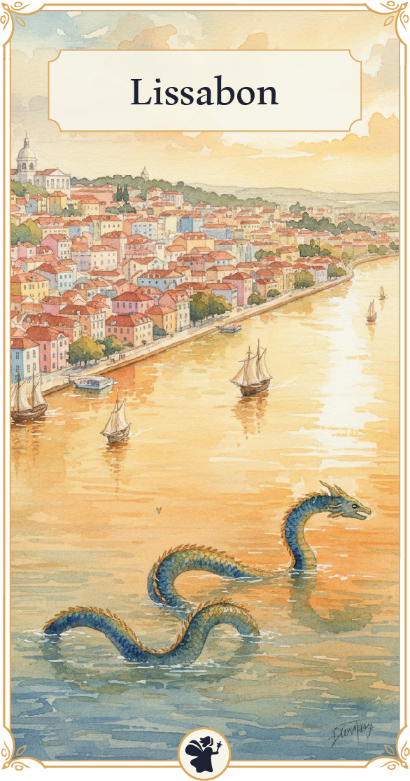 Mijlpaalkaart Lissabon